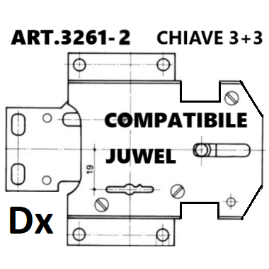 Art.3261-2 compatibile Juwel (DX)