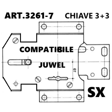 Art.3261-7 compatibile Juwel (SX) ATTENZIONE:...