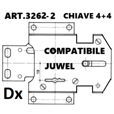 Art.3262-2 compatibile Juwel (DX)