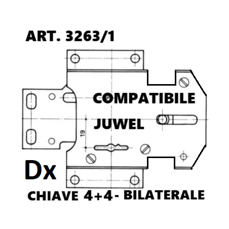 Art.3263-1 compatibile Juwel (DX)