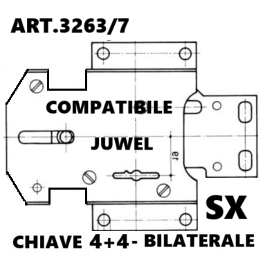Art.3263-7 compatibile Juwel (SX) ATTENZIONE:...