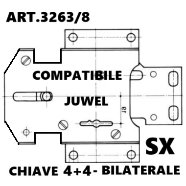 Art.3263-8 compatibile Juwel (SX) ATTENZIONE:...