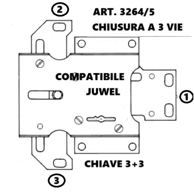 Art.3264-5 compatibile Juwel (SX)
