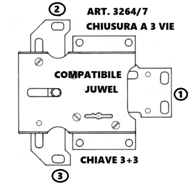 Art.3264-7 compatibile Juwel (SX)