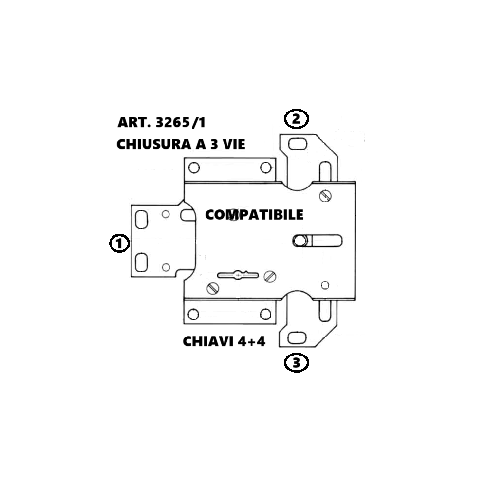 Art.3265-1 compatibile JUWEL - SERCAS (DX)