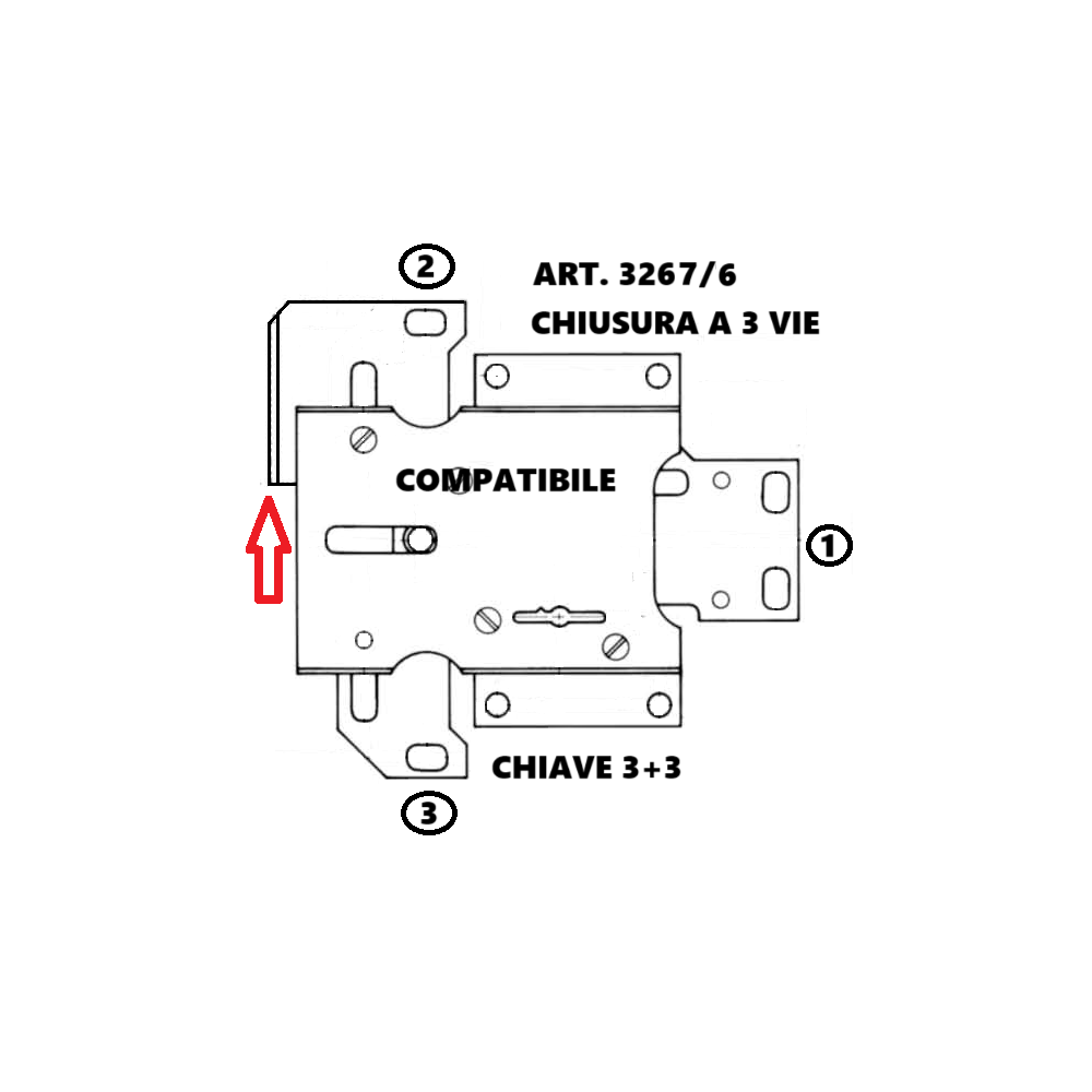 Art.3267-6 compatibile JUWEL - SERCAS (SX)