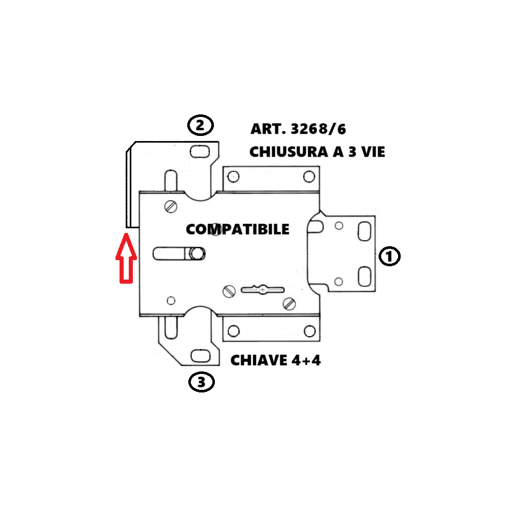 Art.3268-6 compatibile JUWEL - SERCAS (SX)